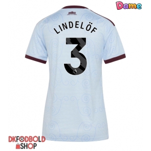 Aston Villa Victor Lindelof #3 Tredje trøje Dame 2026-27 Kort ærmer